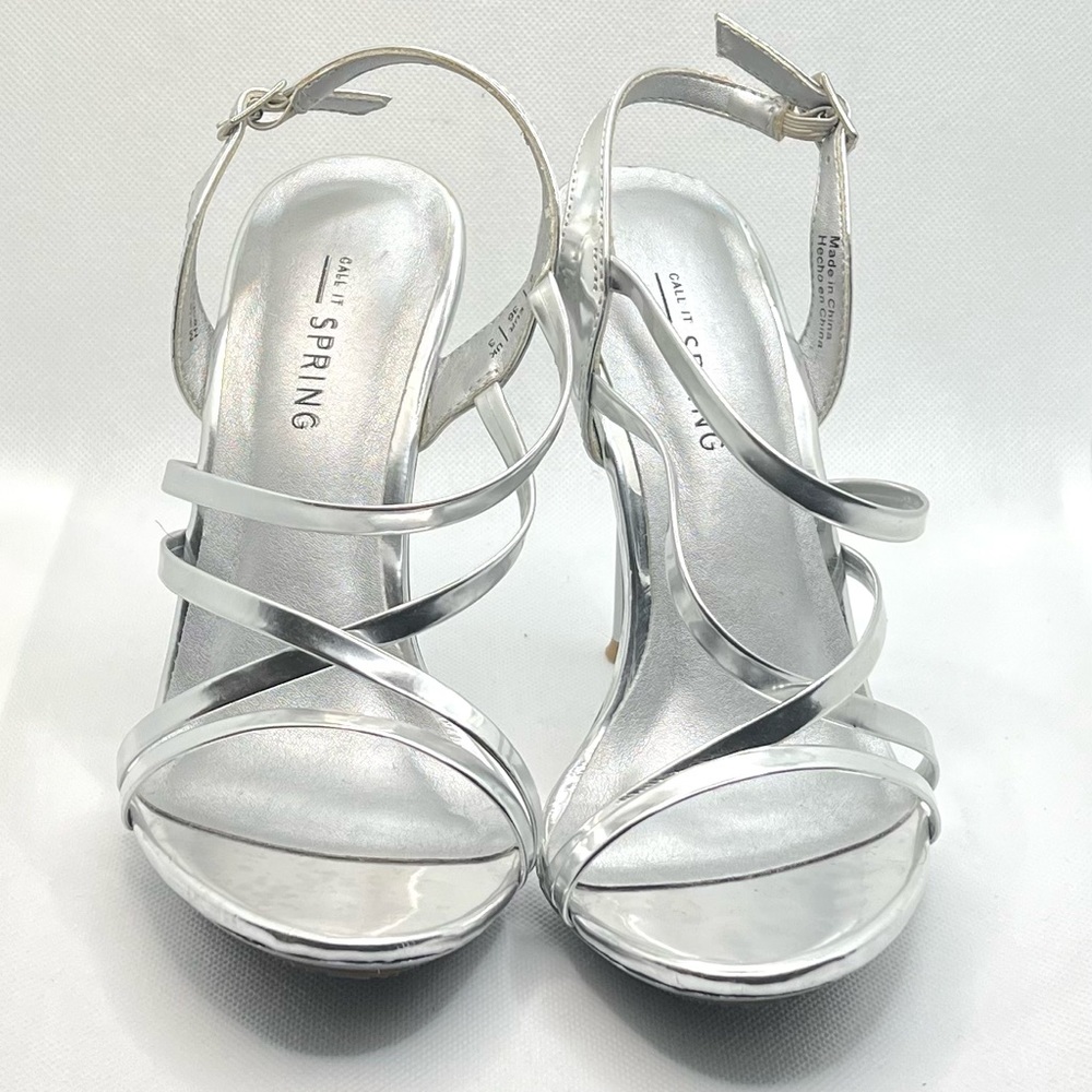 Silver heels